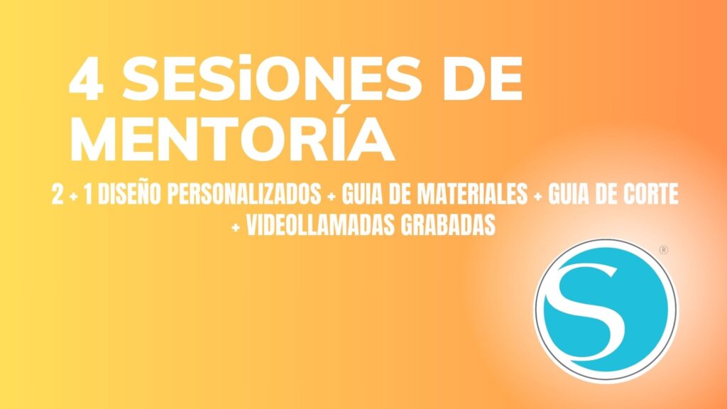 Diseño personalizado creado en Silhouette Studio durante la mentoría intensiva de 4 sesiones para Silhouette Cameo